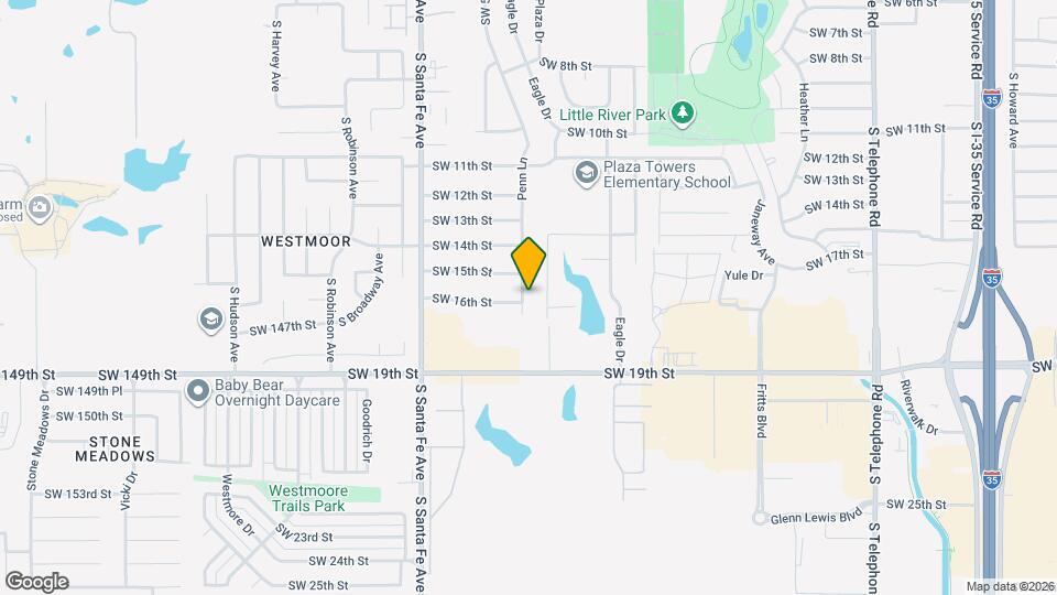 1612 Penn Ln Map and Location Details