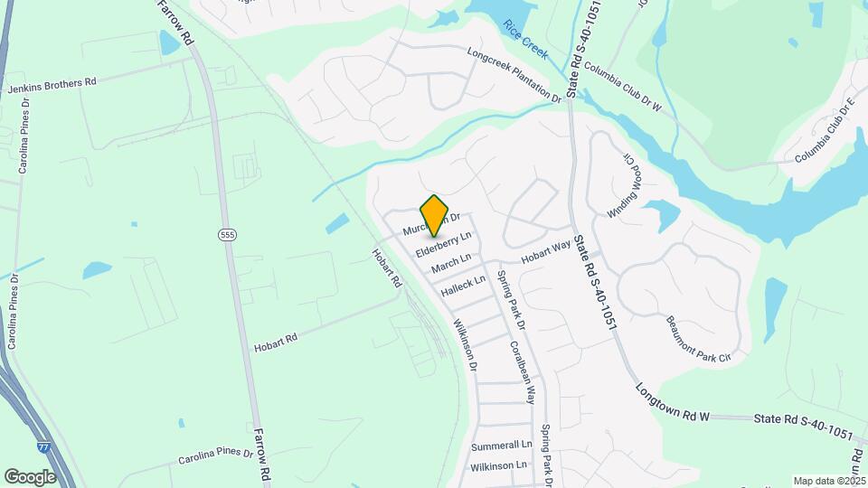 732 Elderberry Ln Mapa y Detalles de la Ubicación