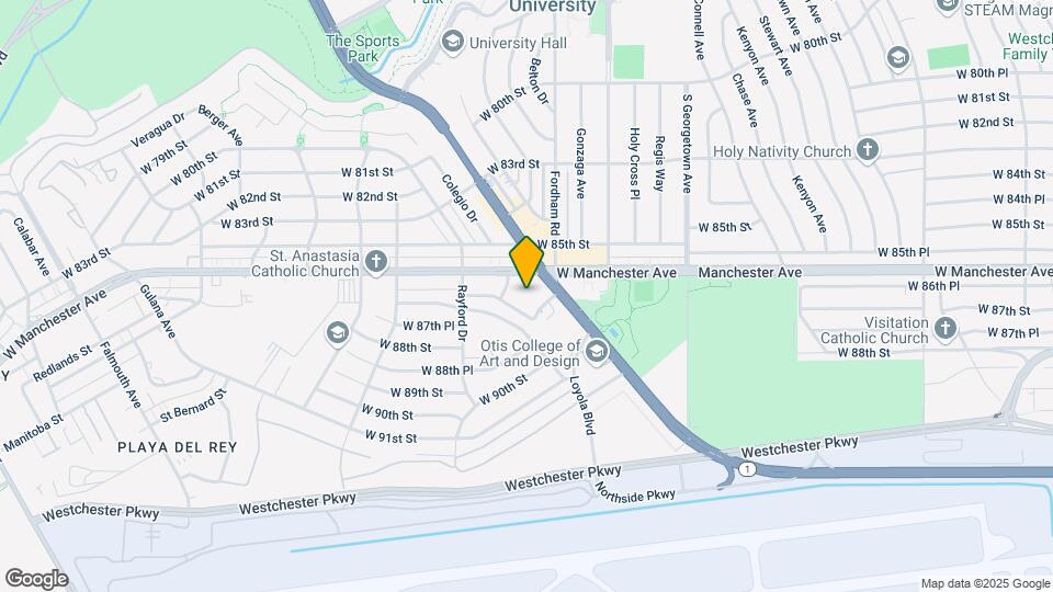 8601 Lincoln Blvd Mapa y Detalles de la Ubicación