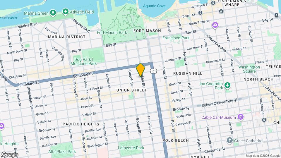 2715 Franklin St Map and Location Details