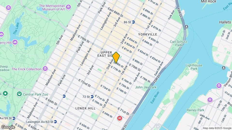 314-326 E 78th St Mapa y Detalles de la Ubicación