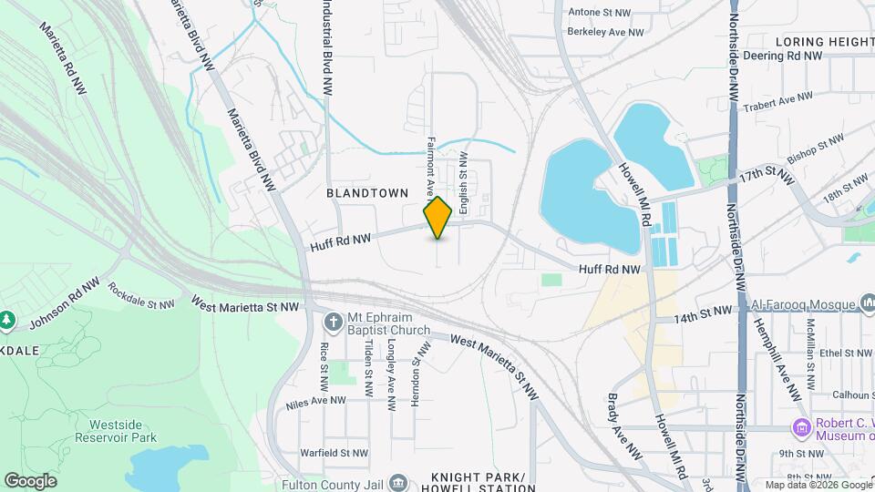 1040 Huff Rd NW Map and Location Details