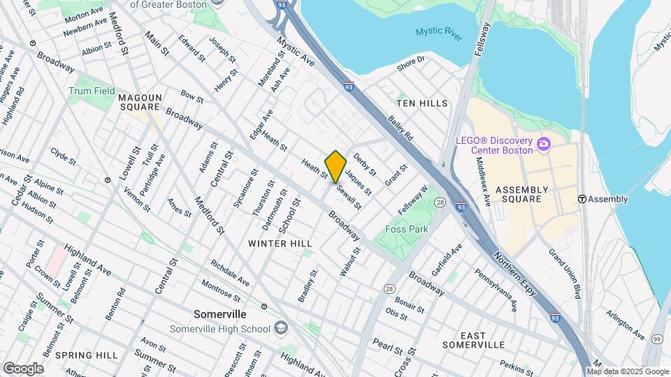 42 Sewall St Map and Location Details