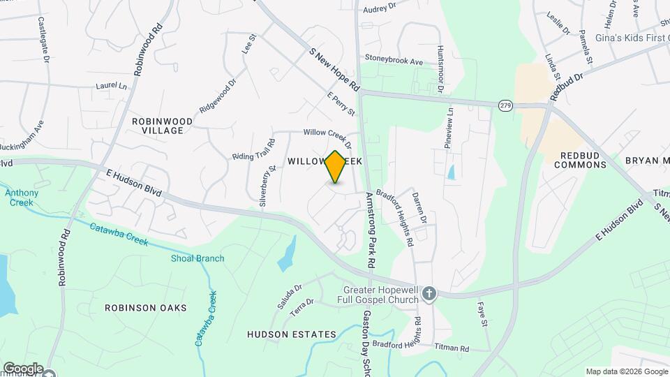 1716 Hollybrook Ave Mapa y Detalles de la Ubicación