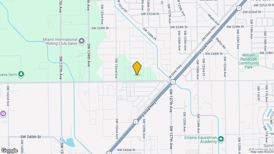 12958 SW 231st St Map and Location Details