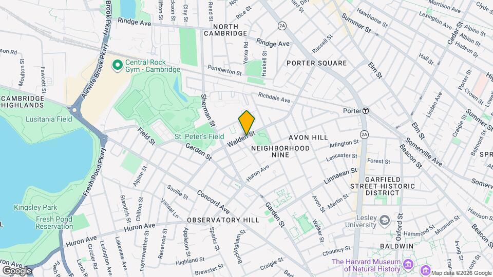 198 Walden St Mapa y Detalles de la Ubicación