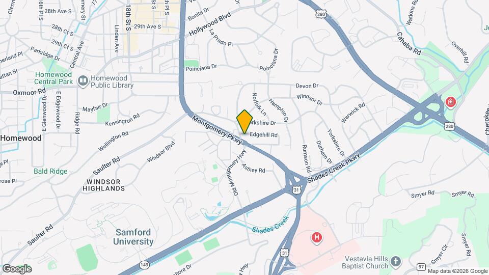 9 Edgehill Rd Map and Location Details