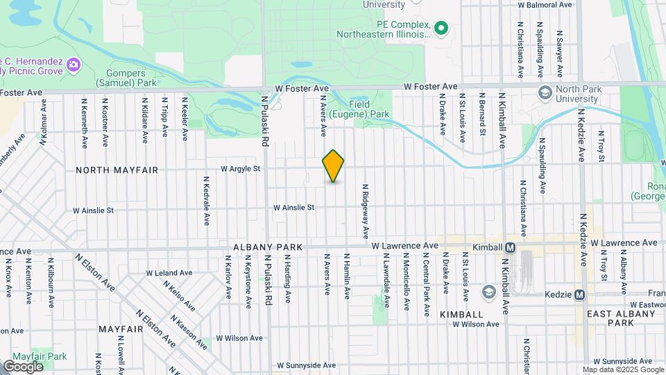 4929-4939 N Avers Ave Mapa y Detalles de la Ubicación