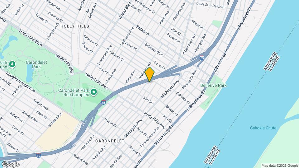 6118 Vermont Ave Map and Location Details