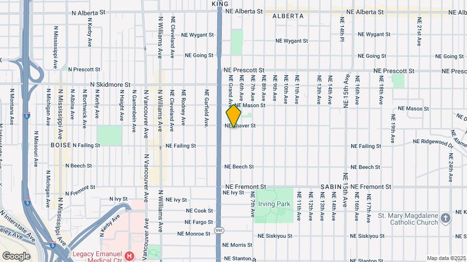 3962 NE Grand Ave Map and Location Details