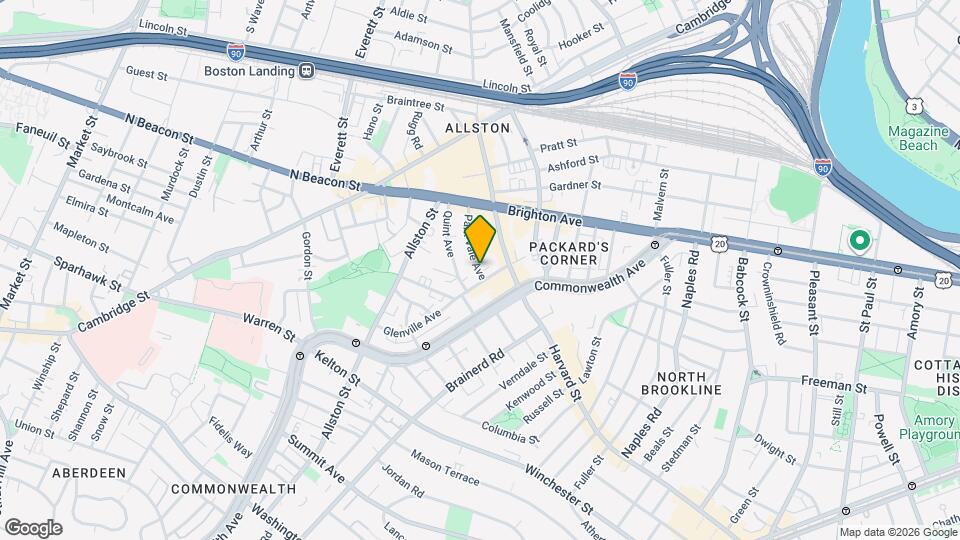 7 Park Vale Ave Map and Location Details