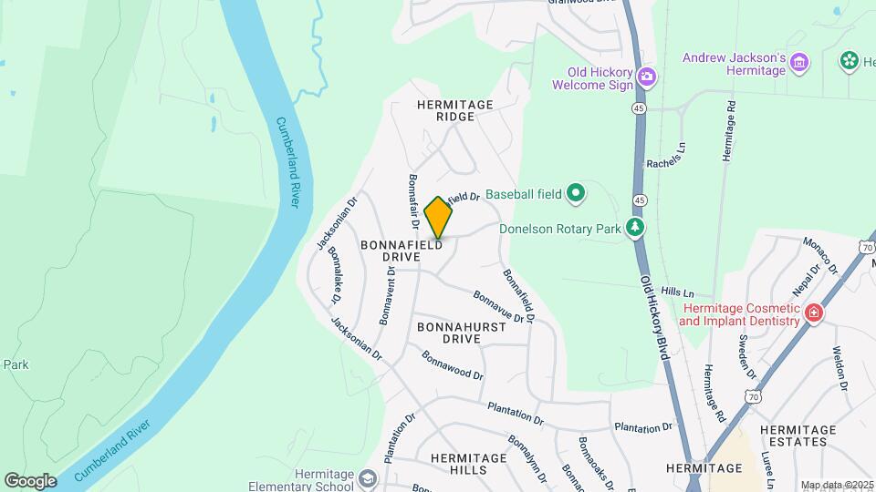 385 Bonnavale Dr Map and Location Details