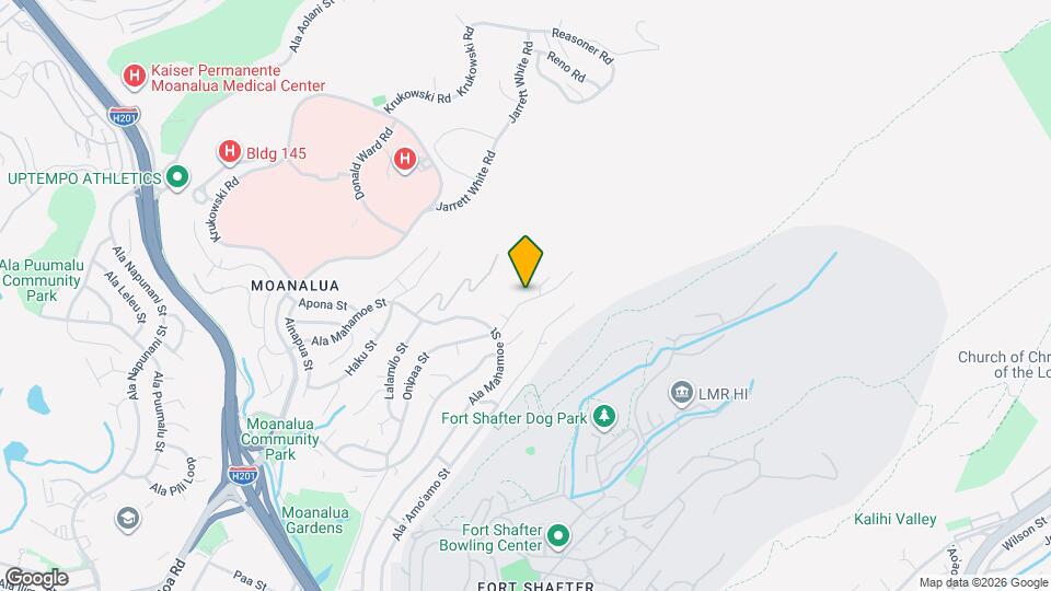 1660 Onipaa St Map and Location Details