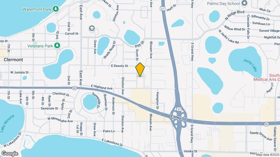 941 Scott St Map and Location Details