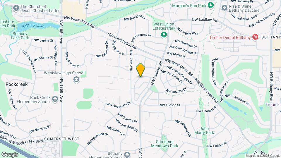17230 NW Gold Canyon Ln Map and Location Details