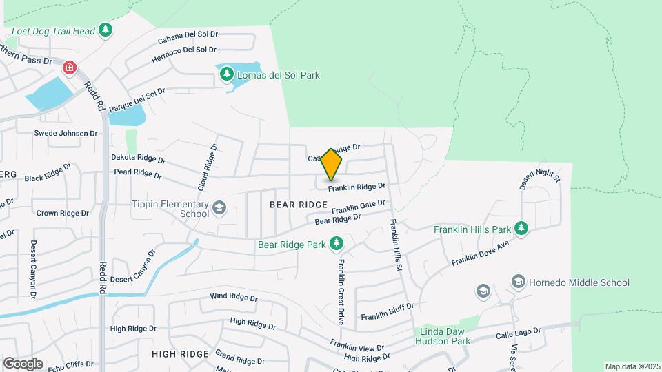 6401 Franklin Ridge Dr Mapa y Detalles de la Ubicación