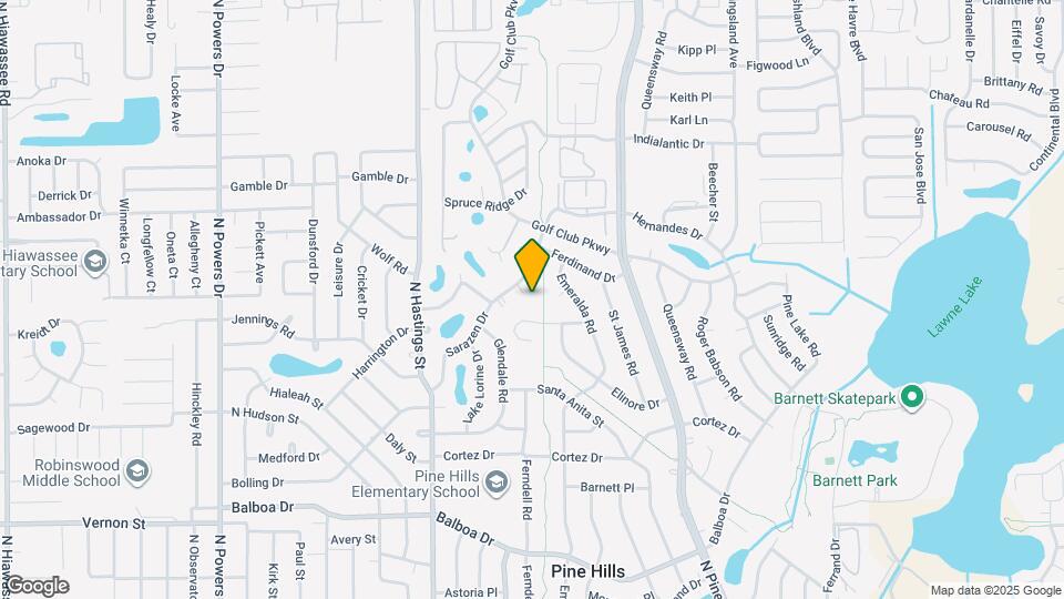 2029 Golf Vista Ct Map and Location Details