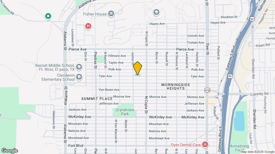 3312 Tyler Ave Map and Location Details