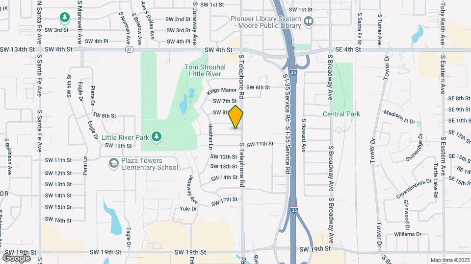 605 SW 10th St Map and Location Details