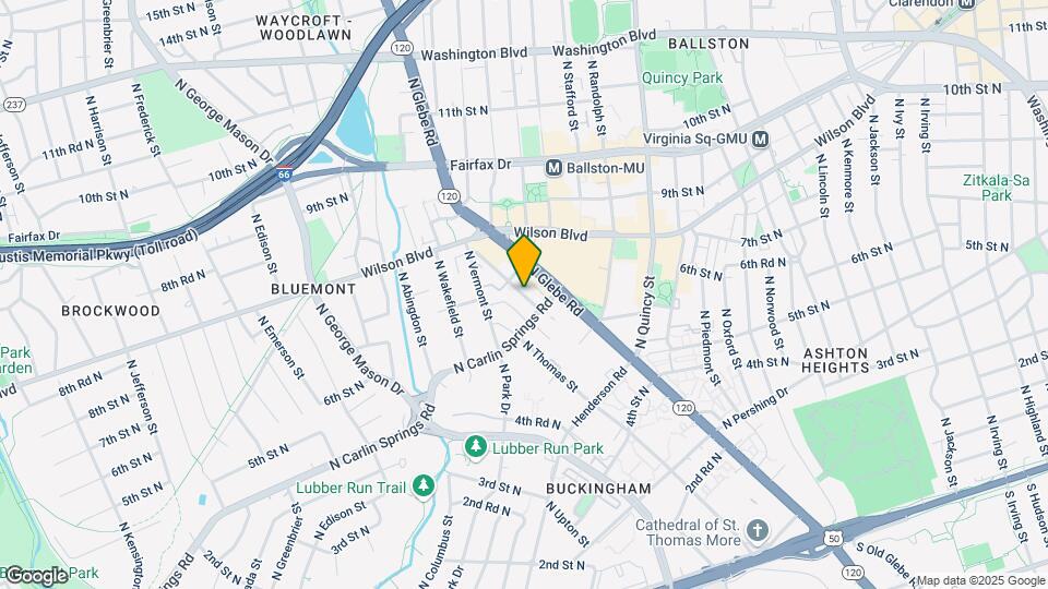 603 N Tazewell St Map and Location Details