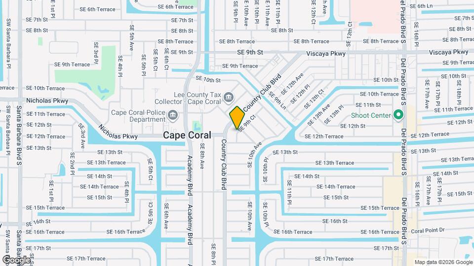 1136 SE 9th Ct Map and Location Details