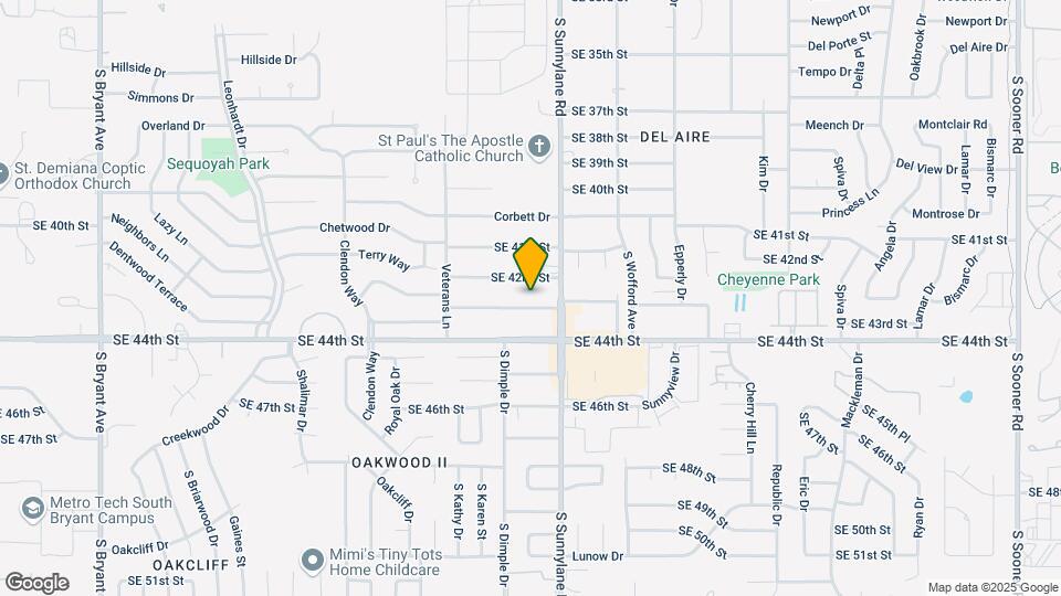 4217 SE 43rd St Mapa y Detalles de la Ubicación