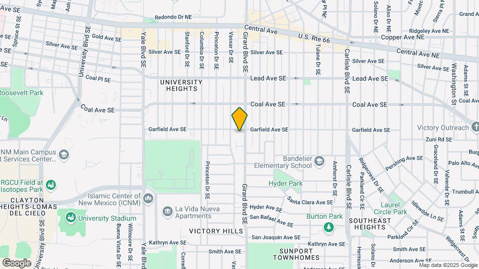 501 Girard Blvd SE Map and Location Details