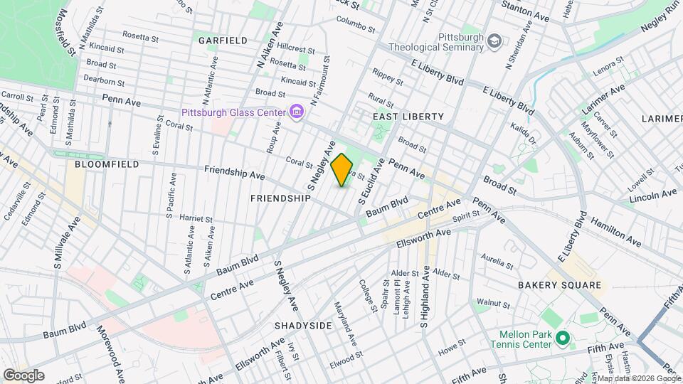 218 S St Clair St, Unit 3 Map and Location Details