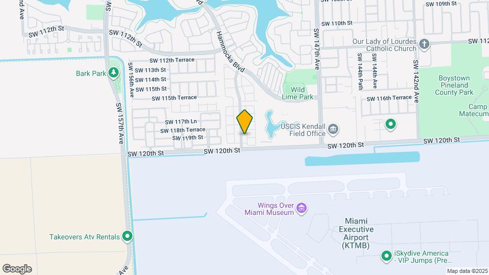 11958 SW 151 Ave Map and Location Details