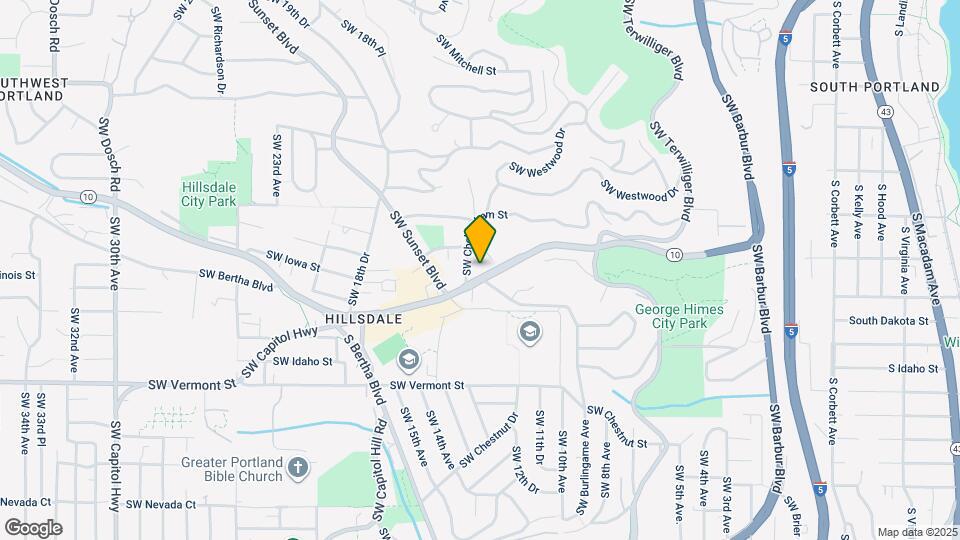 1308-1332 SW Cheltenham St Map and Location Details