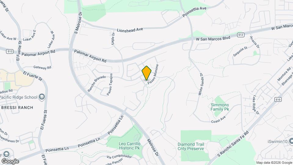 6120 Paseo Valiente Map and Location Details