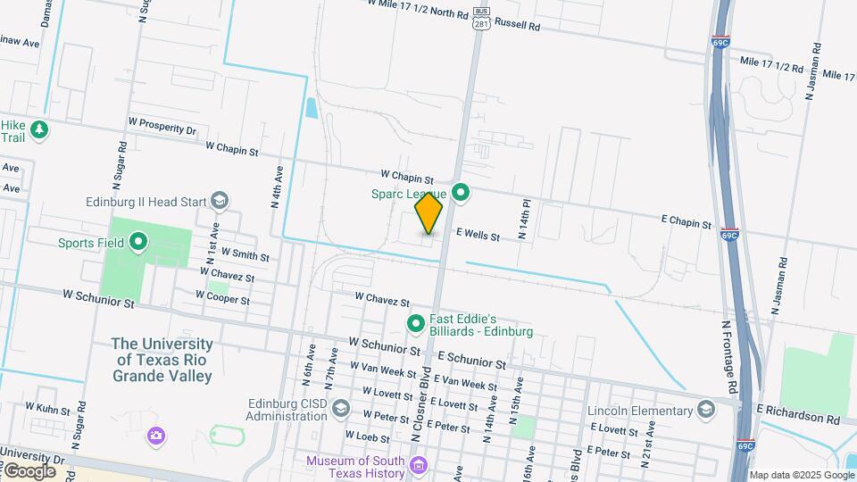 208 Teak Dr Map and Location Details