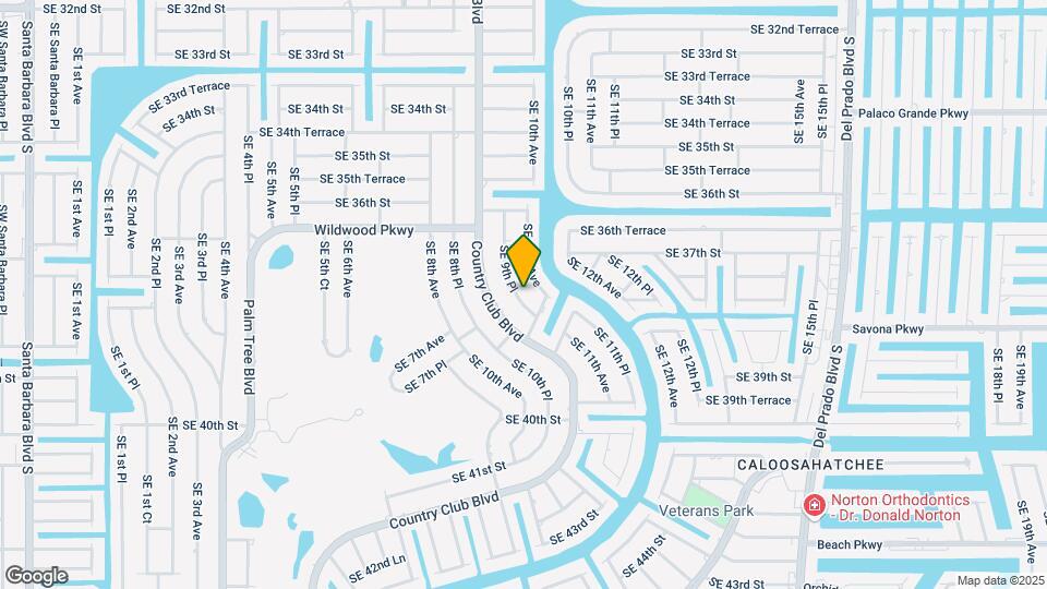 3723 SE 9th Pl Map and Location Details