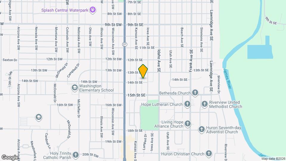 157 14th St SE, Unit C Map and Location Details