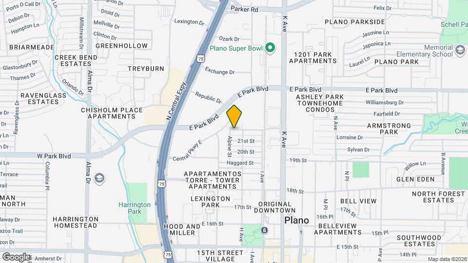 802 22nd St Map and Location Details
