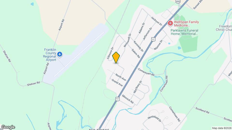 2735 Roosevelt Dr Map and Location Details