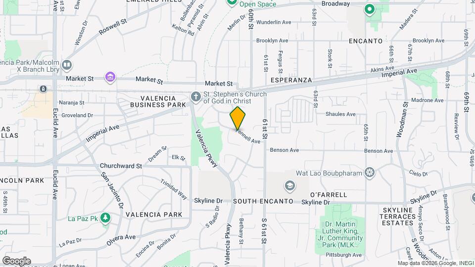 5985 Fennell Ave Mapa y Detalles de la Ubicación
