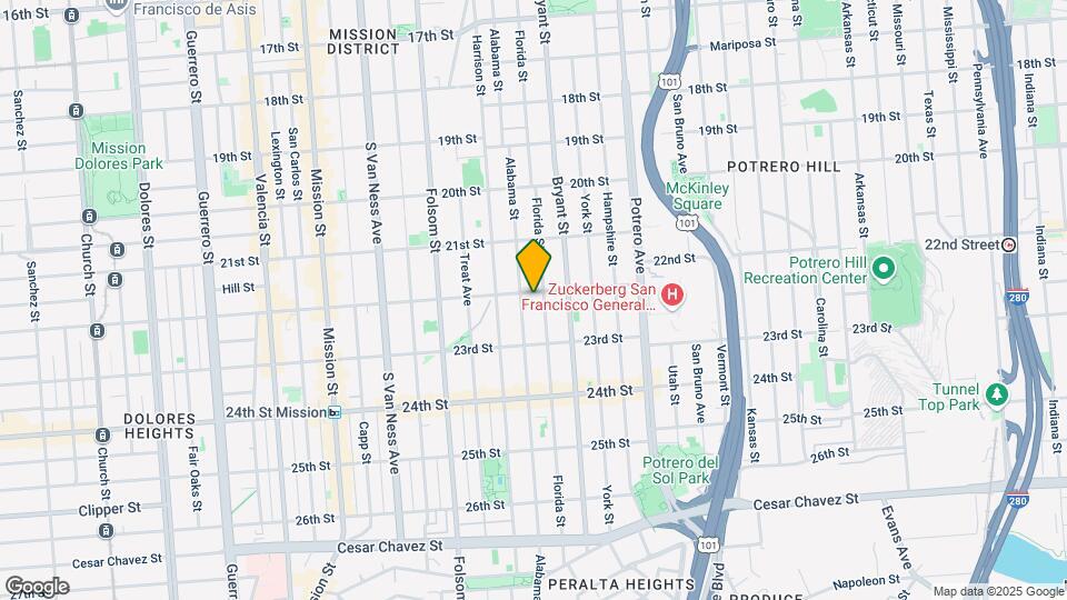 2817 22nd St Map and Location Details