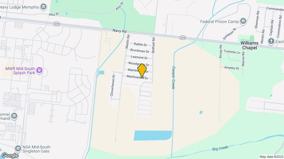 6345 Martinwood Dr Map and Location Details