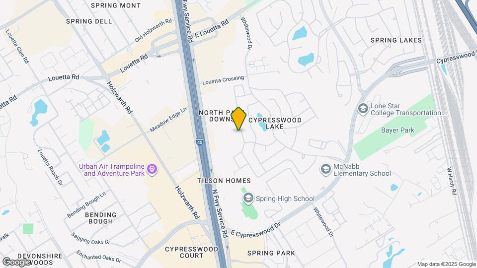 20023 Cypresswood Glen Map and Location Details