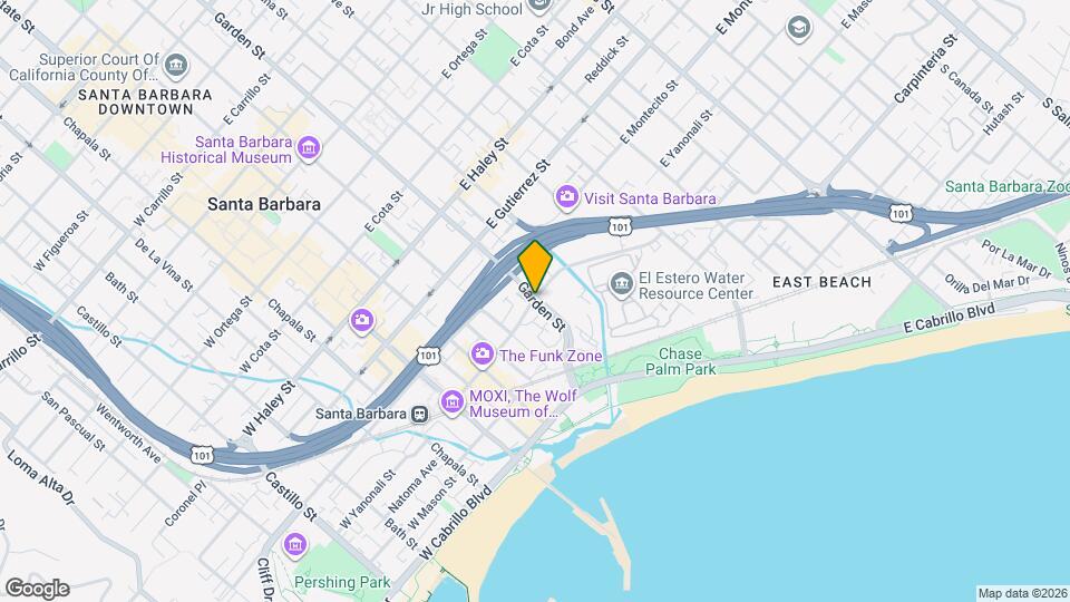 218111 E Yanonali St Mapa y Detalles de la Ubicación