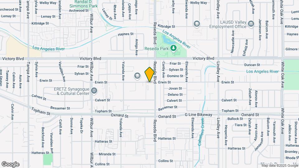 Tarzana Park Apartments Mapa y Detalles de la Ubicación