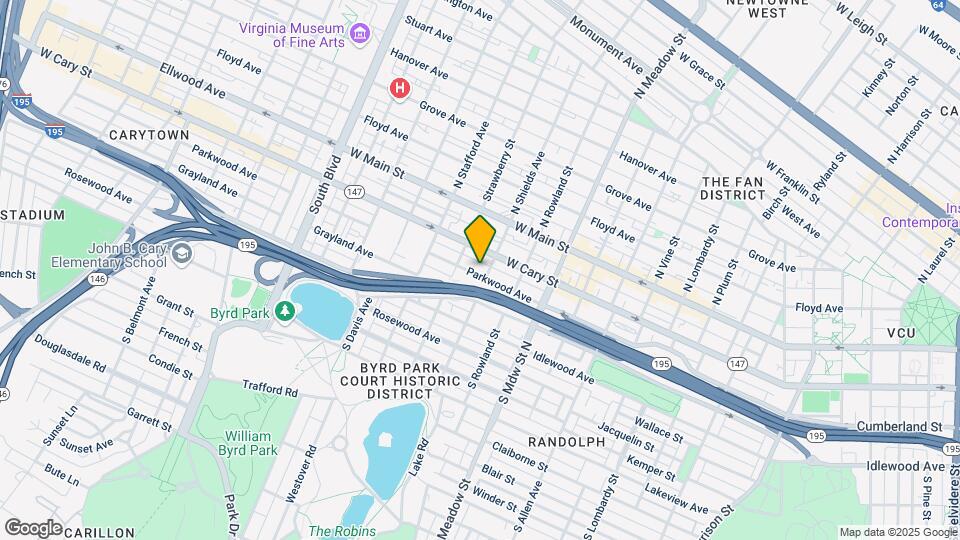2204 Parkwood Ave Map and Location Details