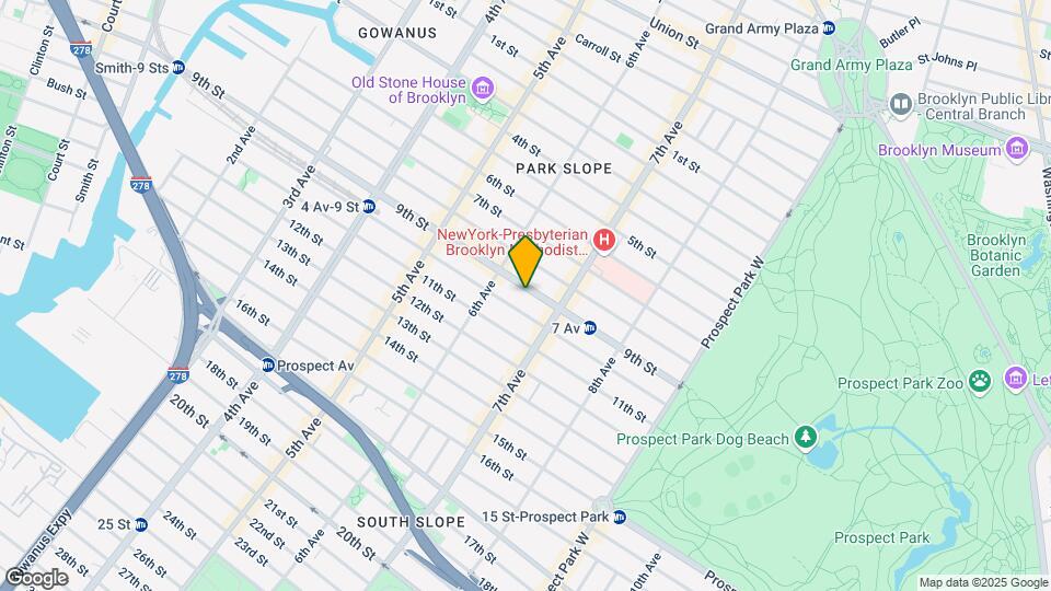 412 9th St Map and Location Details