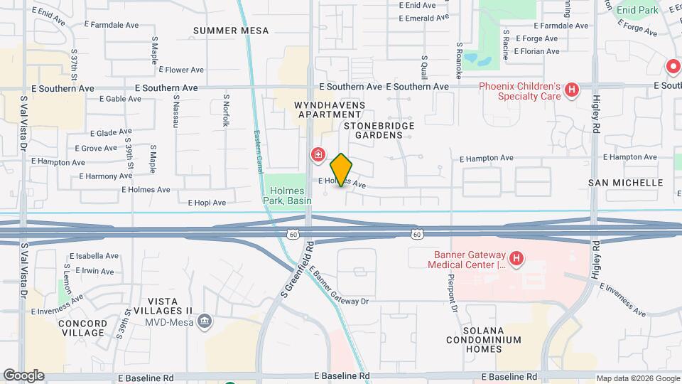 1520 S Pico Cir Map and Location Details