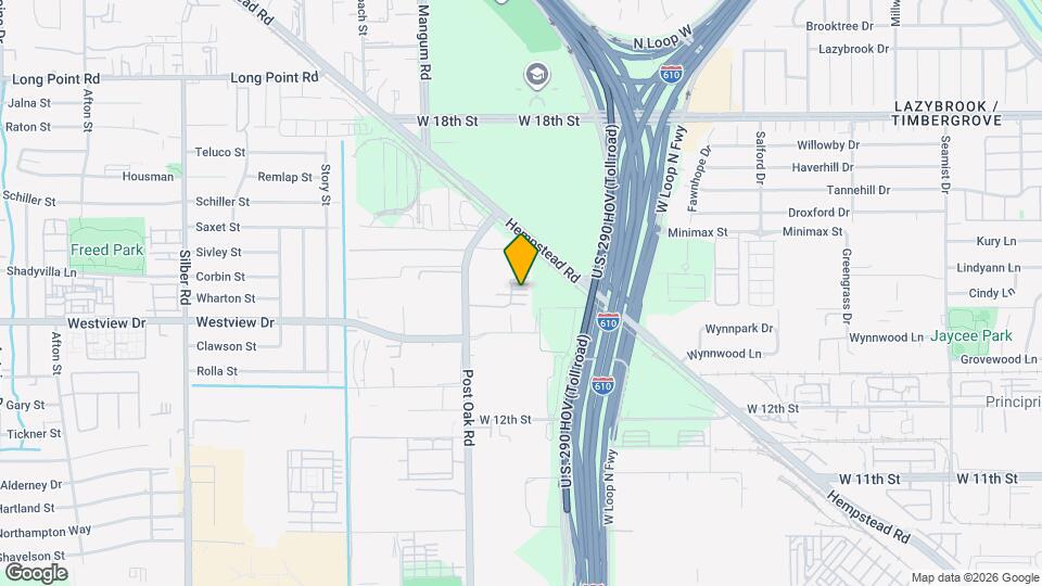 5857 E Post Oak Ln Map and Location Details
