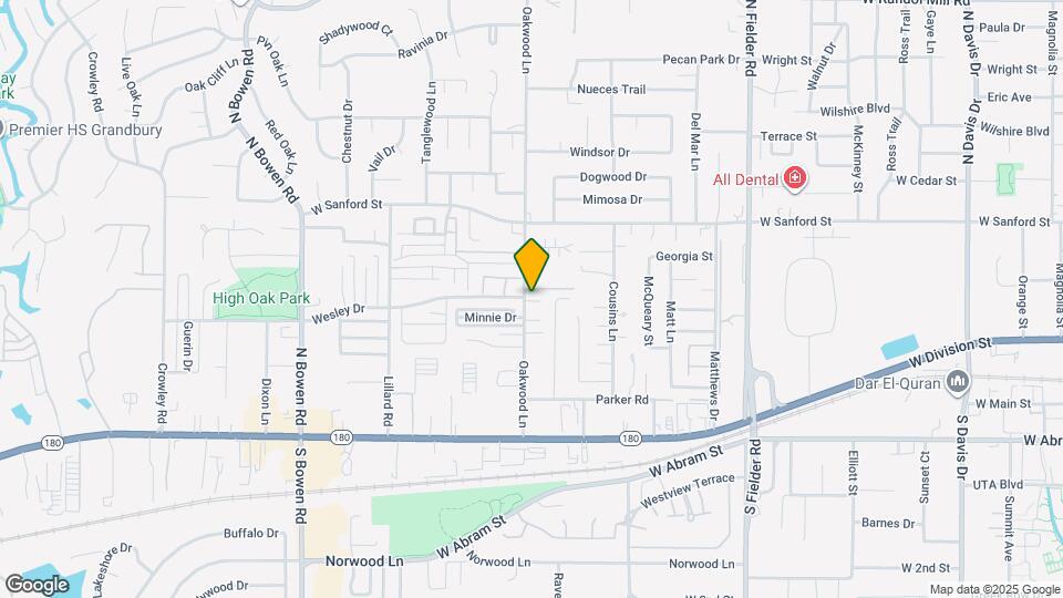 521 Oakwood Ln Map and Location Details