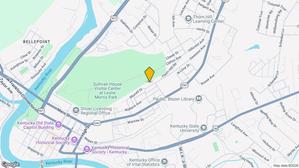 414 Owenton Ave Map and Location Details