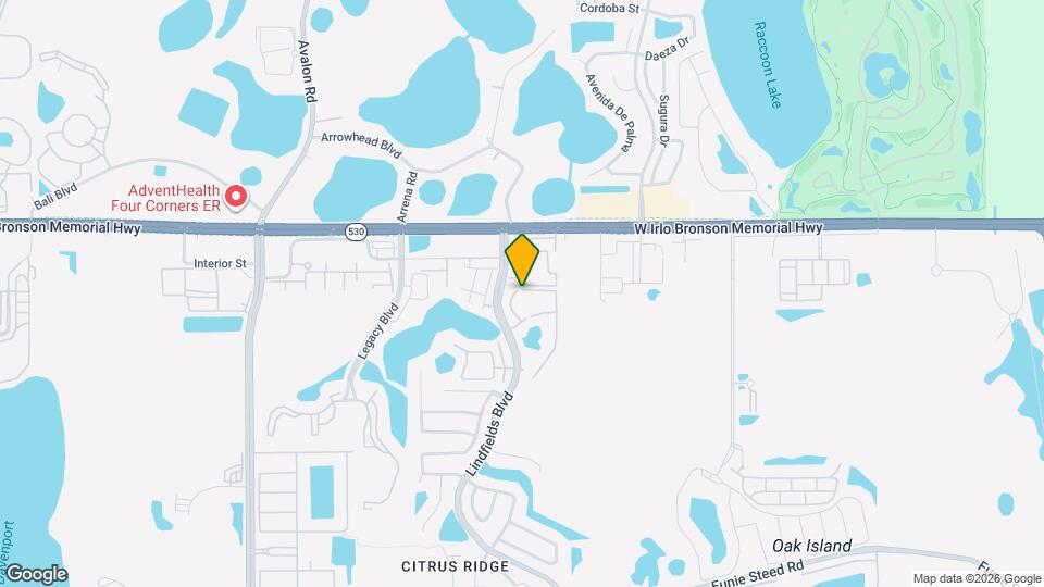 8710 Rain Forest Pl Map and Location Details