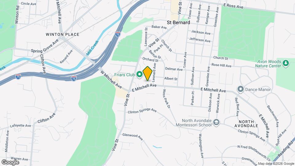 54 E Mitchell Ave Map and Location Details